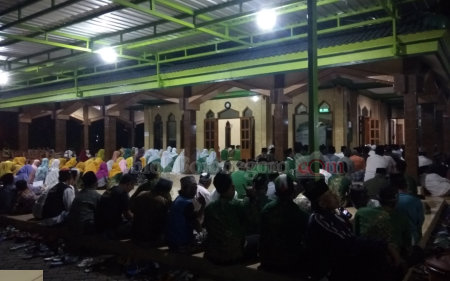 Harlah NU Ke-96, BANOM NU Sumberrejo Istighosah Bersama